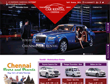 Tablet Screenshot of carrentalinchennai.com